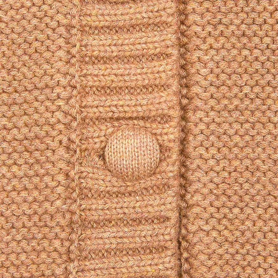 Toshi  Organic Cardigan Andy Pecan