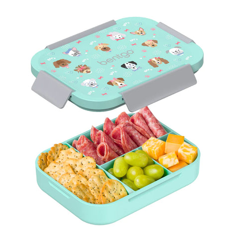 Bentgo Kids Snap & Go Lunch Box - PUPPIES