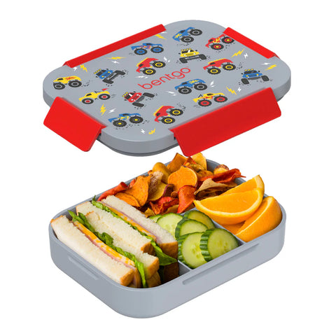 Bentgo Kids Snap & Go Lunch Box - TRUCKS