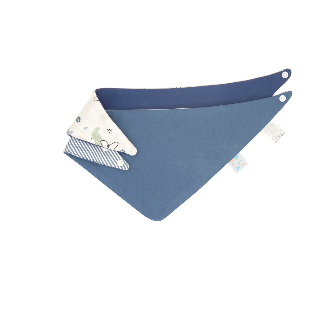 ALL4ELLA Bandana Bibs 2pk -  Planes