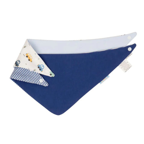 ALL4ELLA Bandana bibs 2pk - Beep Beep