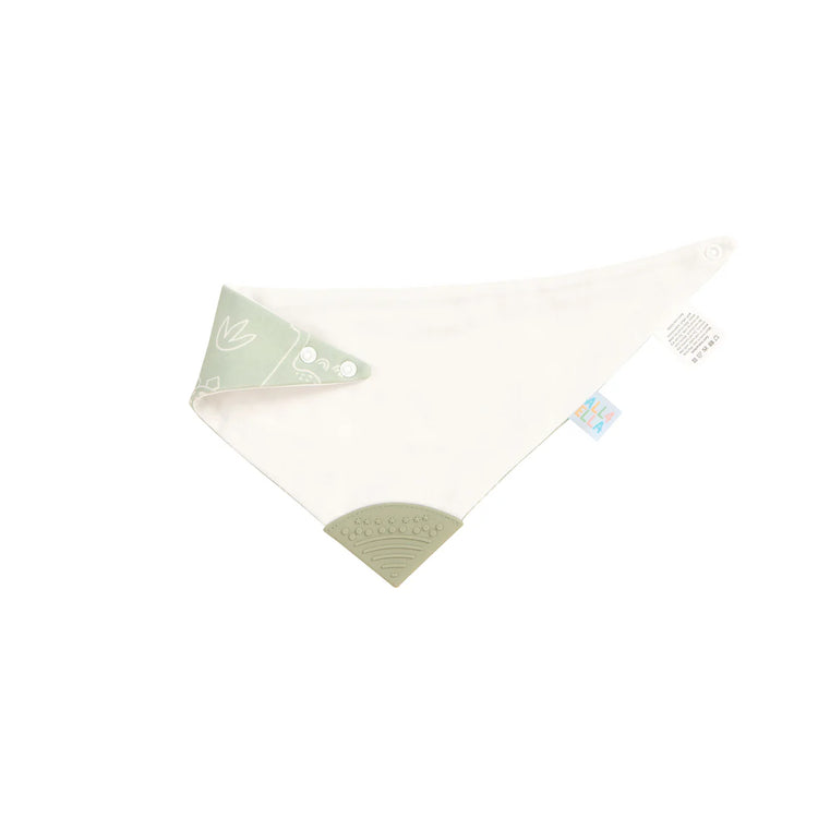 ALL4ELLA Bandana Bibs 2pk -  Sage Dino