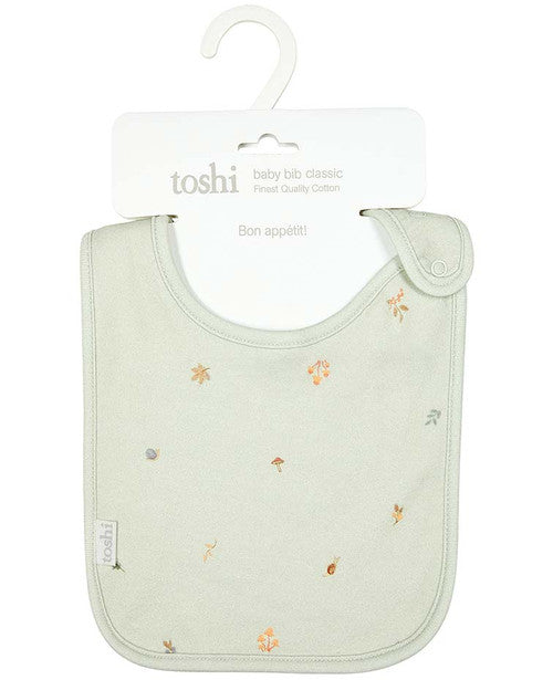 Toshi Baby Bib Classic Oak Mist