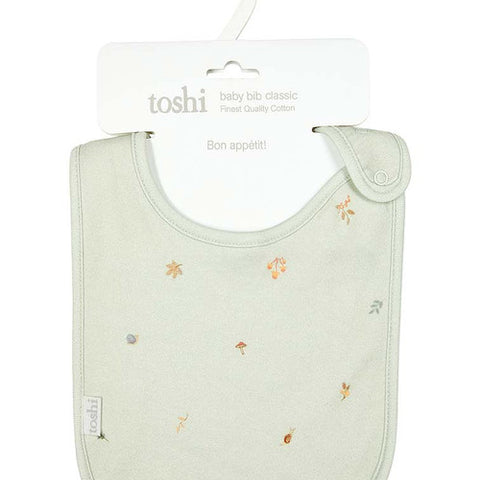 Toshi Baby Bib Classic Oak Mist