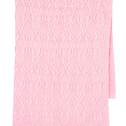 Toshi Organic  Blanket Bowie  Misty Rose