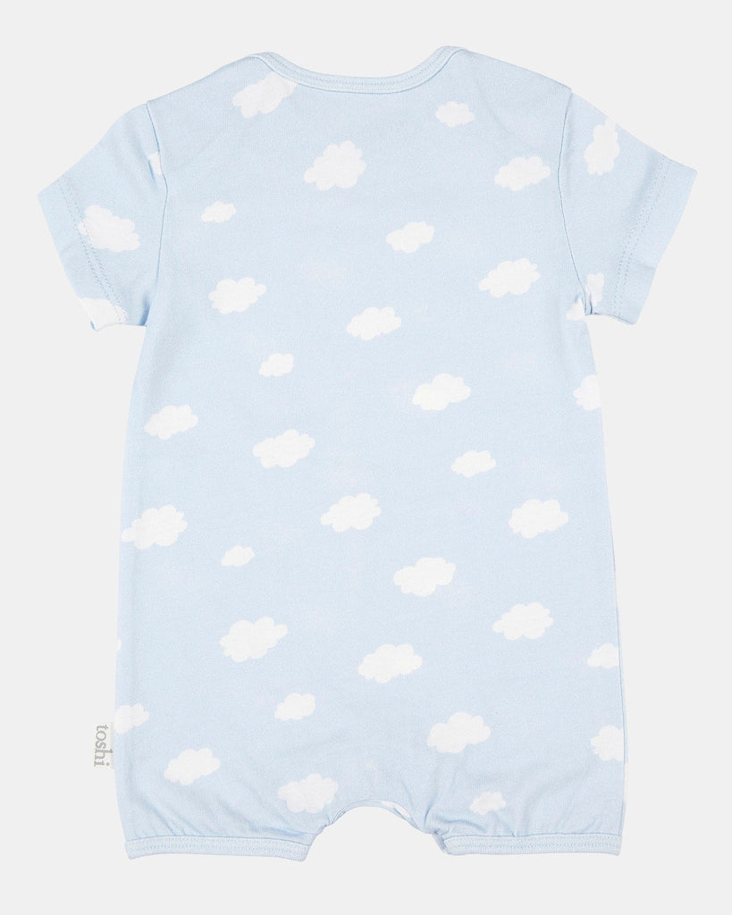 Toshi Onesie Short Sleeve Print/Clouds