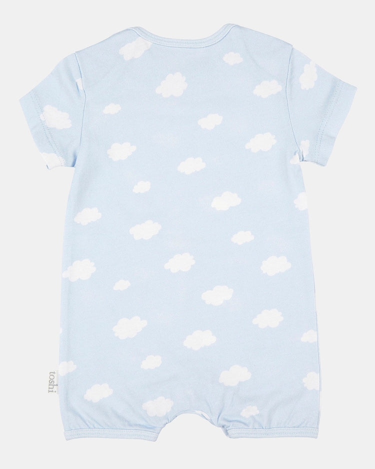 Toshi Onesie Short Sleeve Print/Clouds