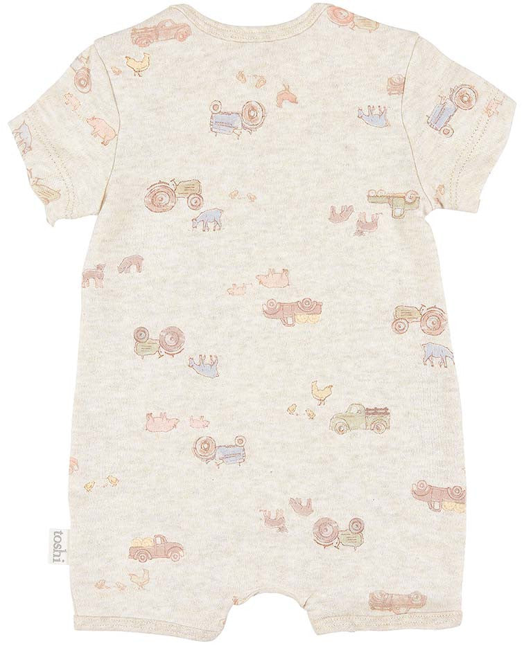 Toshi Onesie Short Sleeve Print/Hillbilly