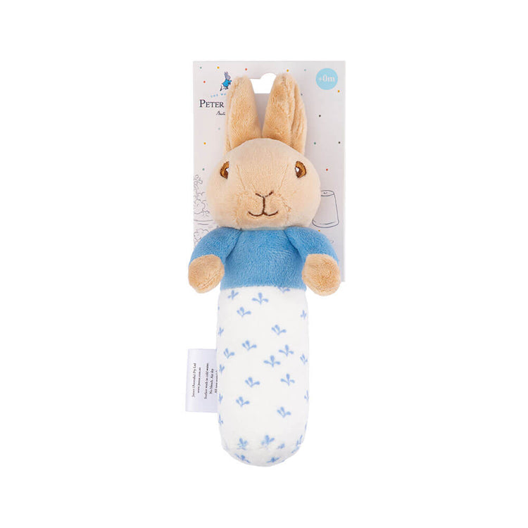 PETER RABBIT & FLOPSY BUNNY STICK RATTLES