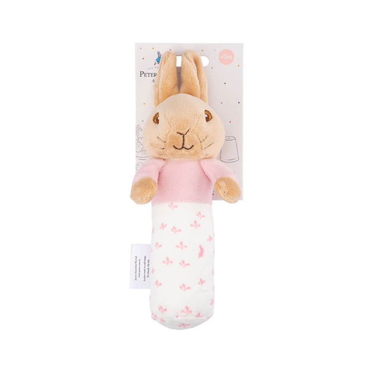 PETER RABBIT & FLOPSY BUNNY STICK RATTLES