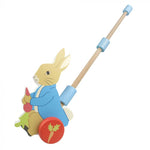 BEATRIX POTTER PETER RABBIT WOODEN PUSH