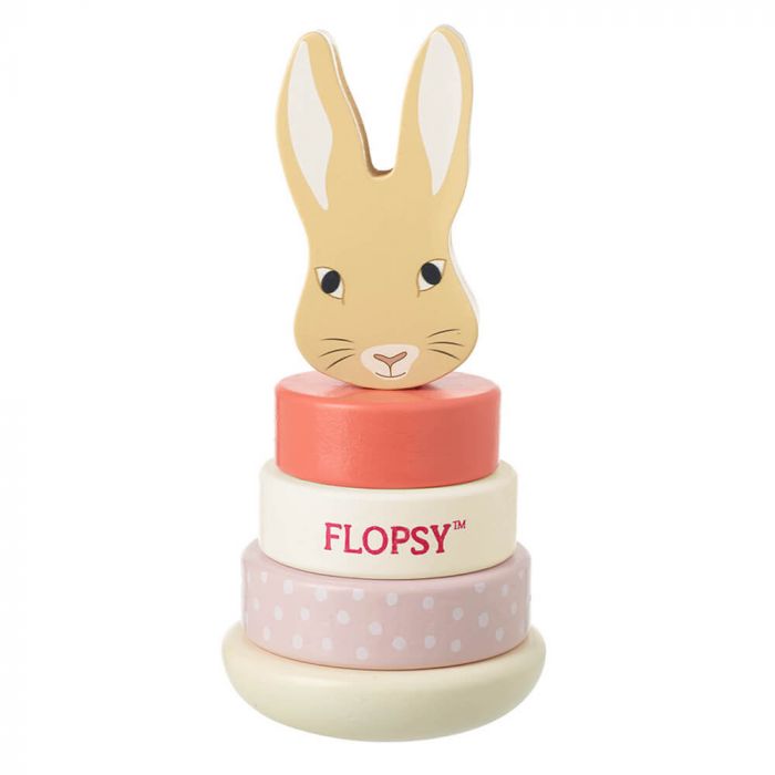 BEATRIX POTTER FLOPSY WOODEN STACKING RING