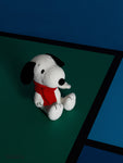 Snoopy Sitting With Scarf - 17 cm