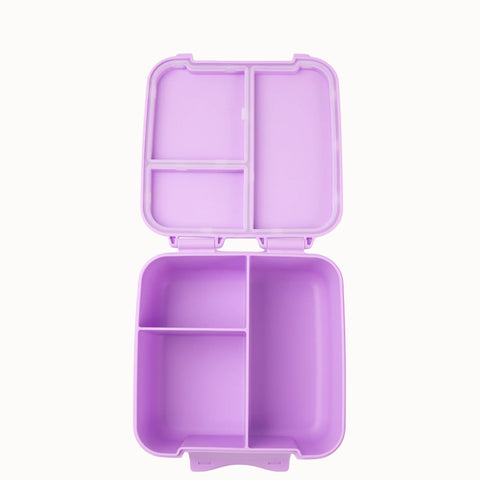 MontiiCo Bite Lunch Box - Lilac