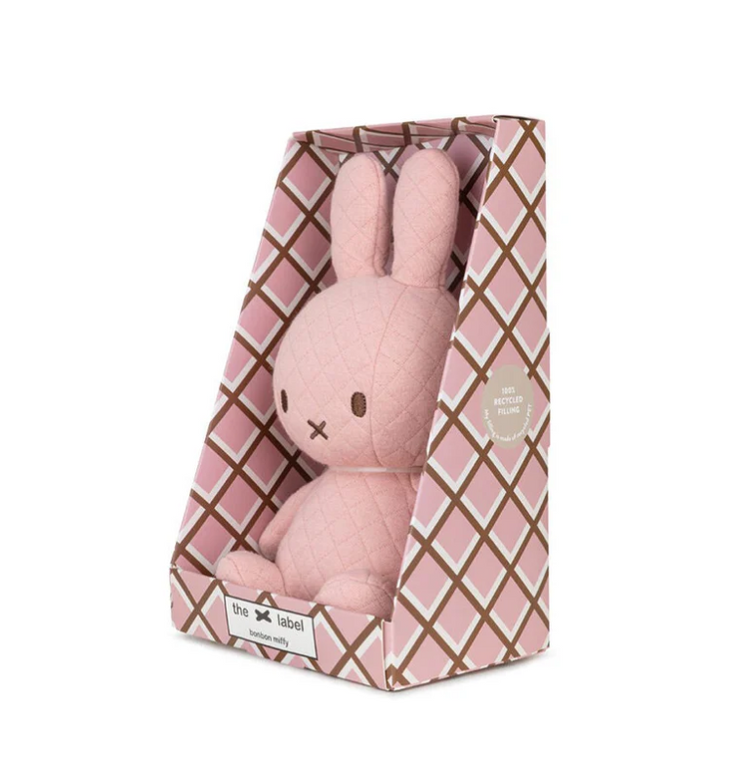 Bonbon Miffy Sitting Pink in giftbox - 23 cm - 9