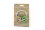 Koala Dream TEXTURED SILICONE KEY TEETHER-GREEN