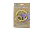 Koala Dream TEXTURED SILICONE KEY TEETHER-PURPLE