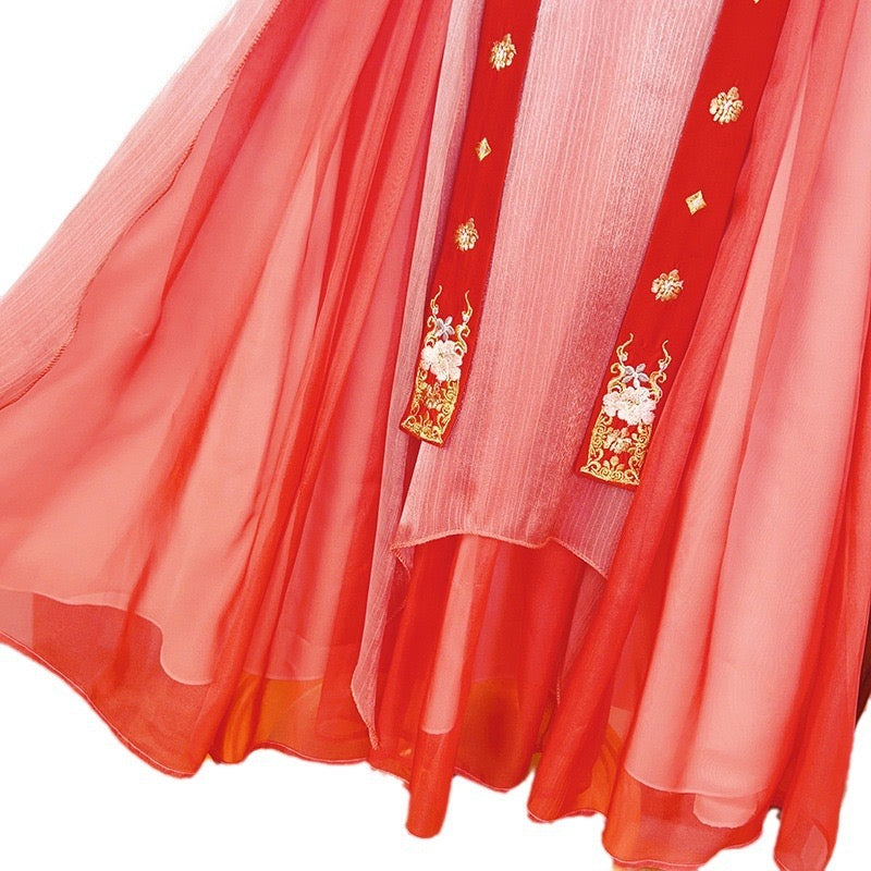 Chinese Style Ancient Style Hanfu Dress