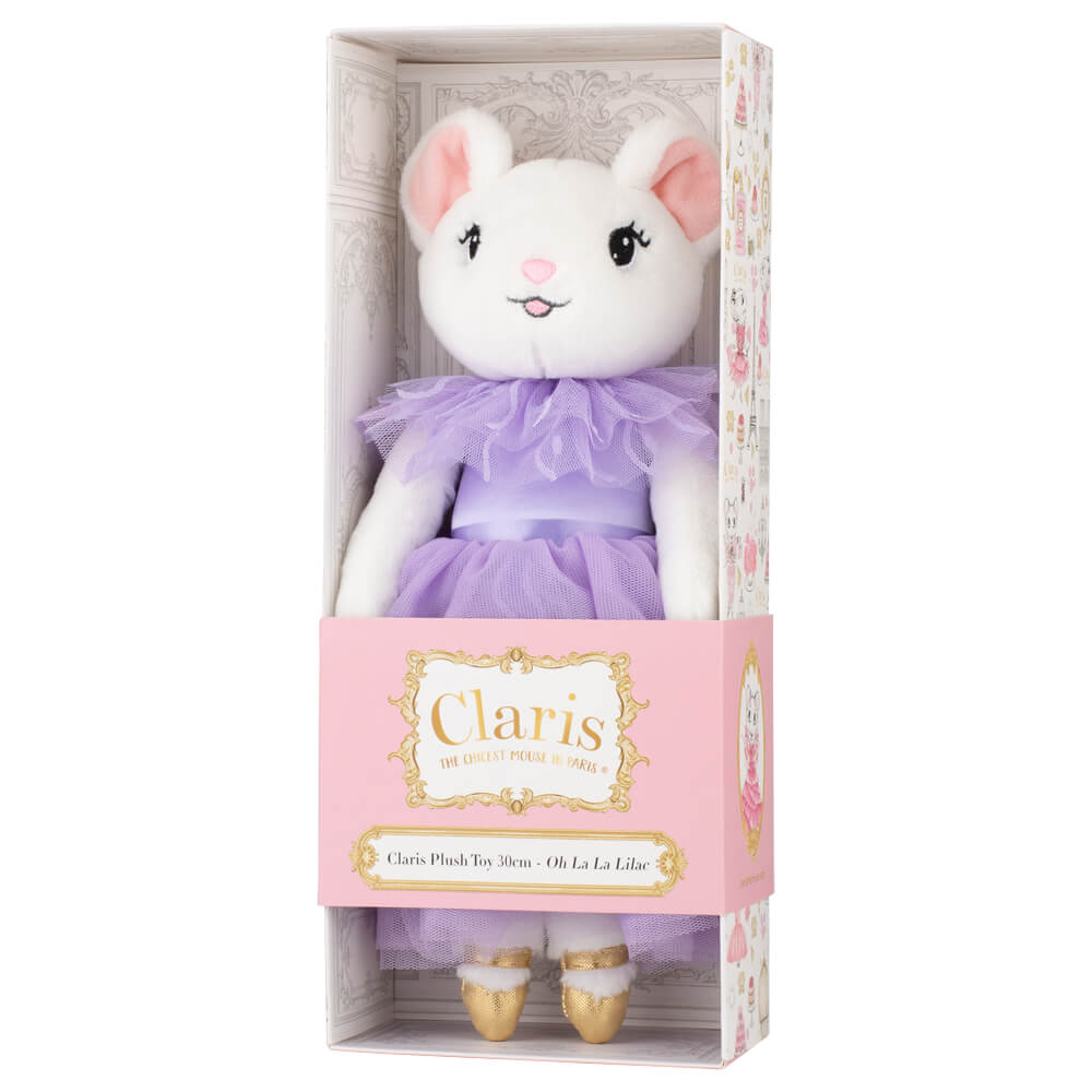 CLARIS  PLUSH OH LA LA LILAC - LARGE
