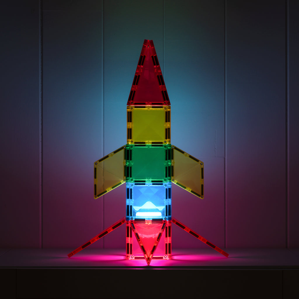 CONNETIX Light Up Rocket Pack 30 pc