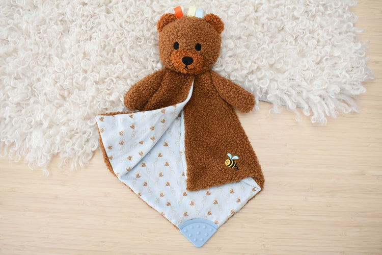 SNUGGLE BUDDY MAPLE BEAR PLUSH GIFT SET – 4 PIECE