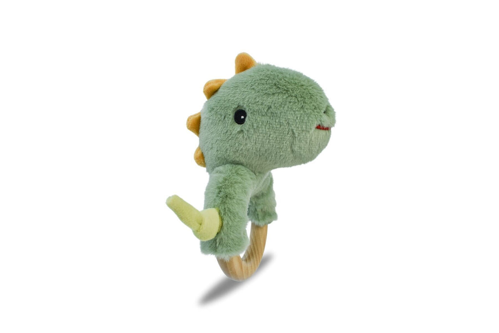 SNUGGLE BUDDY MINTY DINOSAUR PLUSH GIFT SET – 4 PIECE