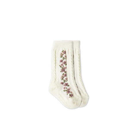 Jamie Kay Cassie Sock - Parchment