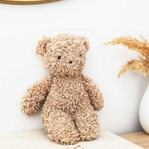 Alimrose Charlie Baby Bear 27cm Oatmeal