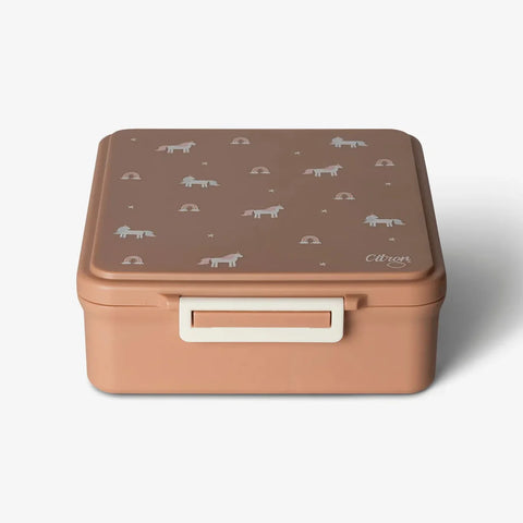 Citron Lunch box with insulated food jar - Blush Unicorn