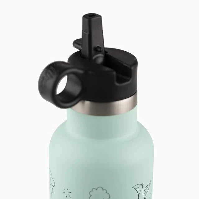 Citron Little Big Water Bottle - QR-Enabled Lost-Proof 350ml - Dino