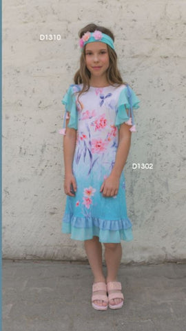 Zaza Couture  girls'  dress D1302