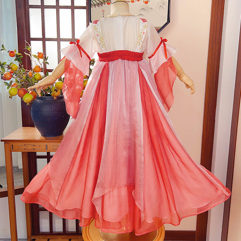 Chinese Style Ancient Style Hanfu Dress