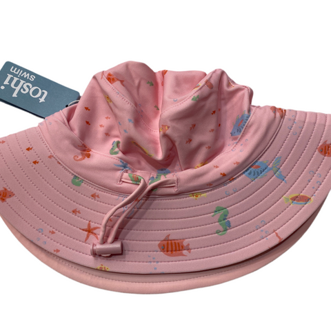 Toshi Swim Kids Sunhat Classic -CORAL