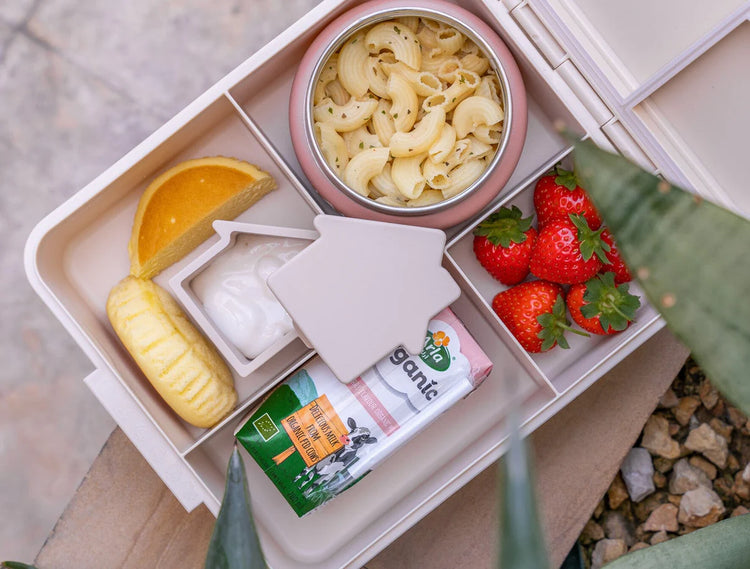 Citron Lunch box with insulated food jar - Ballerina