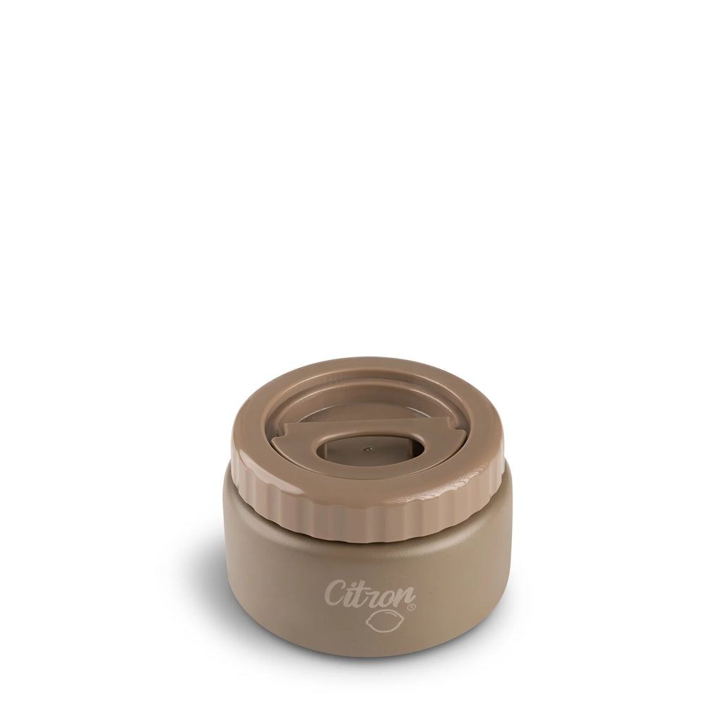 Citron Small Thermos Alimentaire 250ml -Brown