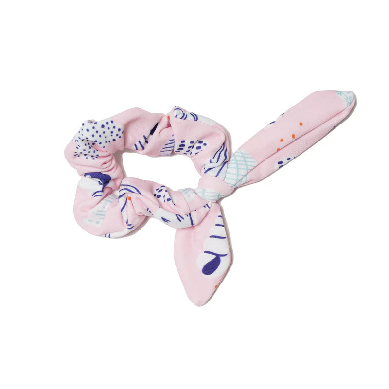 Lesimo Teen Girls Long Sleeves One Piece Rashguard - Seashell Treasures with MATCHING HAIRBAND