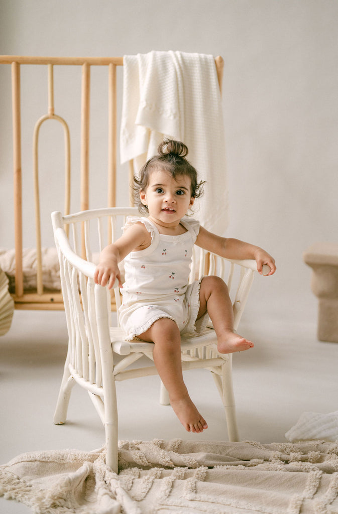 Aster&Oak CHERRY RUFFLE SET