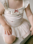Aster&Oak CHERRY TUTU  SINGLET ONESIE