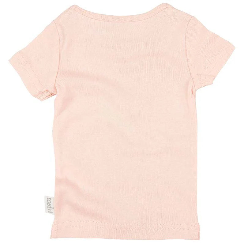 Toshi Dreamtime Organic Tee Short Sleeve Blush