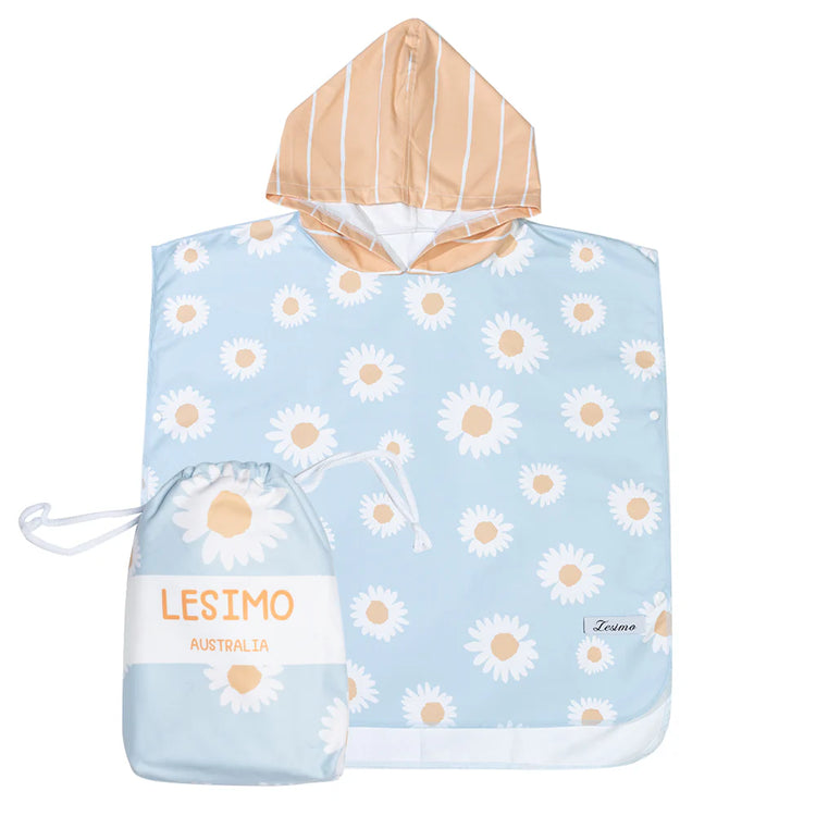 Lesimo Sand Free Kids Hooded Towel - Daisy