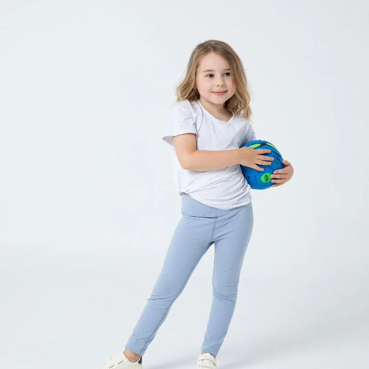 Lesimo Girls MellowTouch Collection Leggings - Dusty Blue