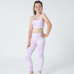 Lesimo Girls  MellowTouch Collection Crop Top - Purple Mist