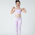 Lesimo Girls  MellowTouch Collection Crop Top - Purple Mist