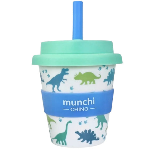 Munchi Chino Dinosaur Babychino Cup - Straw Included