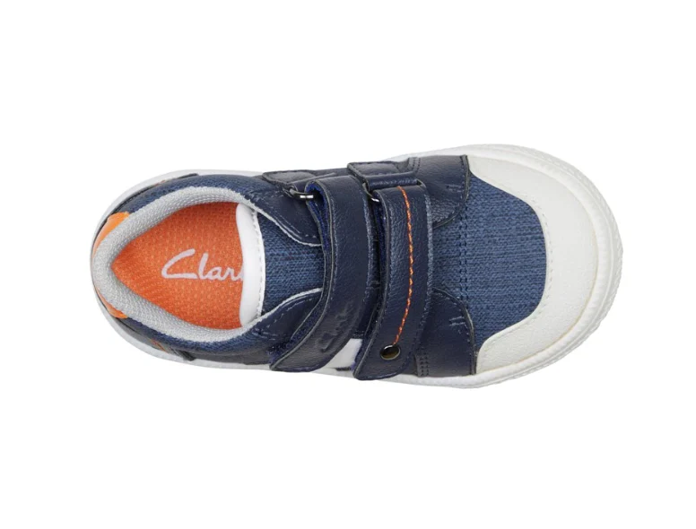 CLARKS JUNIOR IN NAVY