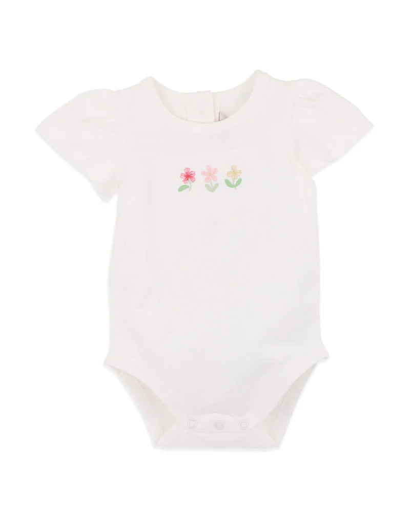 FOX&FINCH GROW WILD EMBROIDERED BODYSUIT