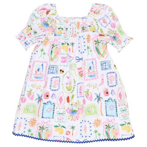 Fox&Finch SUMMER VACAY RIC RAC DRESS