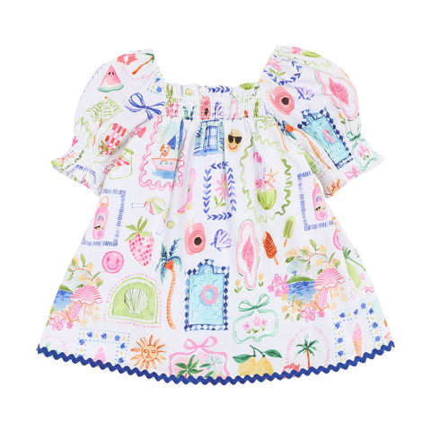 Fox&Finch SUMMER VACAY RIC RAC DRESS