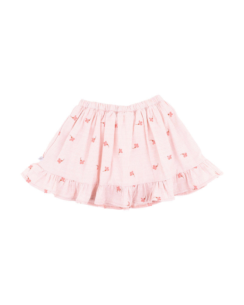 Fox&Finch SONGBIRD EMBROIDERED SKIRT WITH INBUILT SHORTS