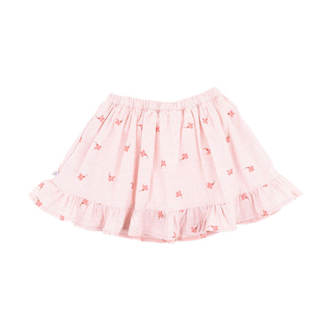 Fox&Finch SONGBIRD EMBROIDERED SKIRT WITH INBUILT SHORTS
